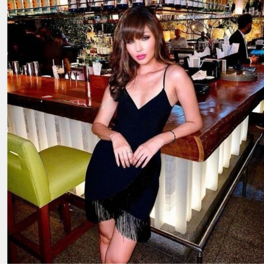 ZARA Fringe SLIP DRESS